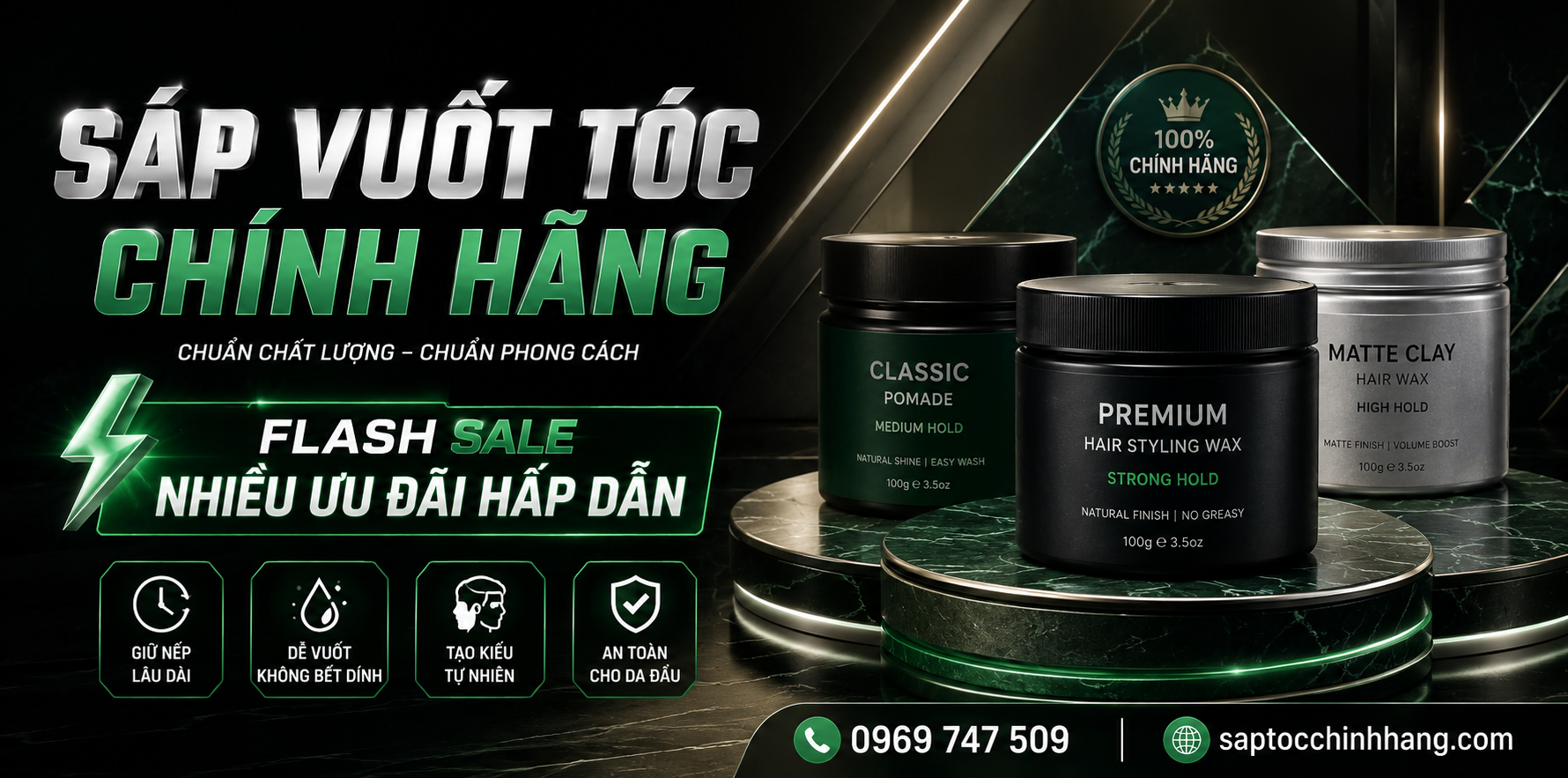 Sáp vuốt tóc