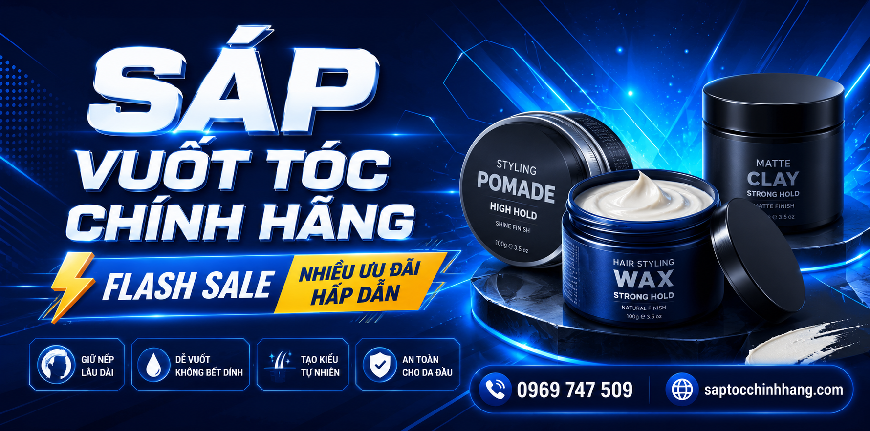 Sáp vuốt tóc